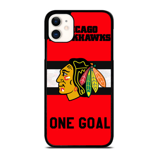 CHICAGO BLACKHAWKS ICON 3 iPhone 11 Case Cover