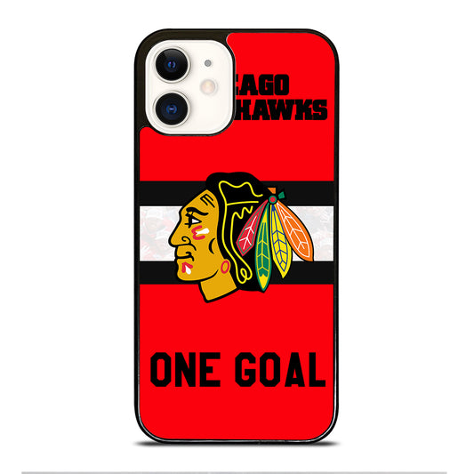CHICAGO BLACKHAWKS ICON 3 iPhone 12 Case Cover
