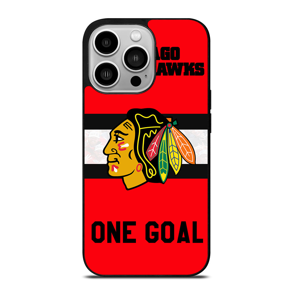 CHICAGO BLACKHAWKS ICON 3 iPhone 14 Pro Case Cover