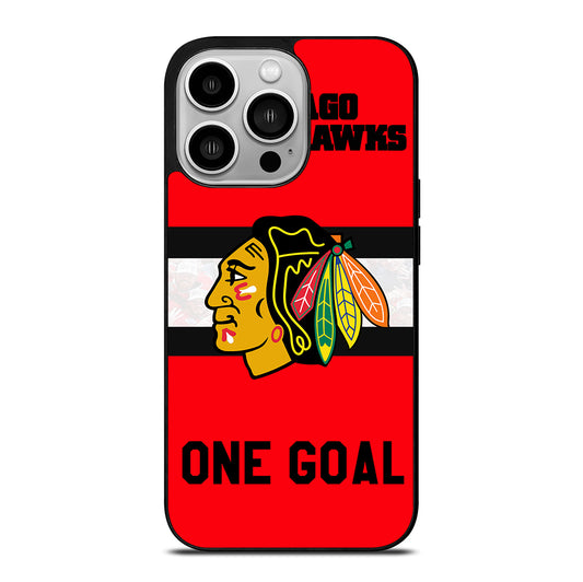 CHICAGO BLACKHAWKS ICON 3 iPhone 14 Pro Case Cover