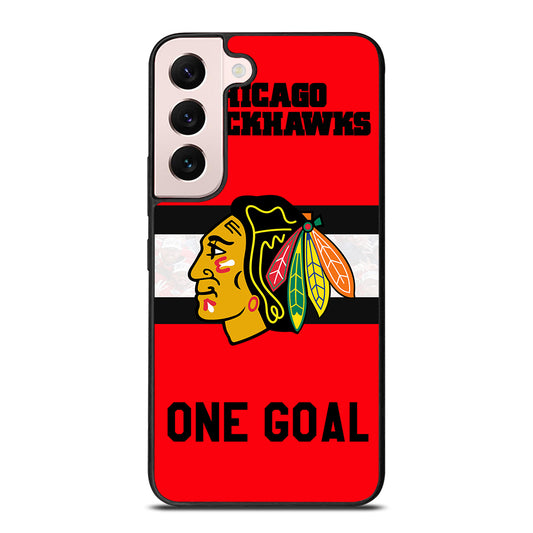 CHICAGO BLACKHAWKS ICON 3 Samsung Galaxy S22 Plus Case Cover
