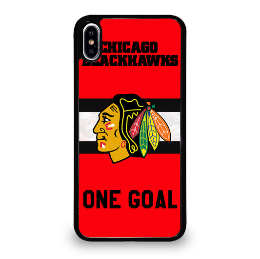 CHICAGO BLACKHAWKS ICON 3 iPhone XS Max Case Cover