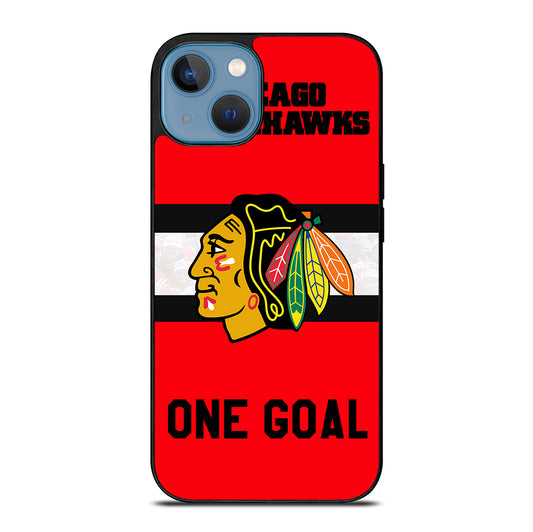 CHICAGO BLACKHAWKS ICON 3 iPhone 13 Case Cover