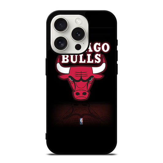CHICAGO BULLS BASKETBAL LOGO iPhone 15 Pro Case Cover
