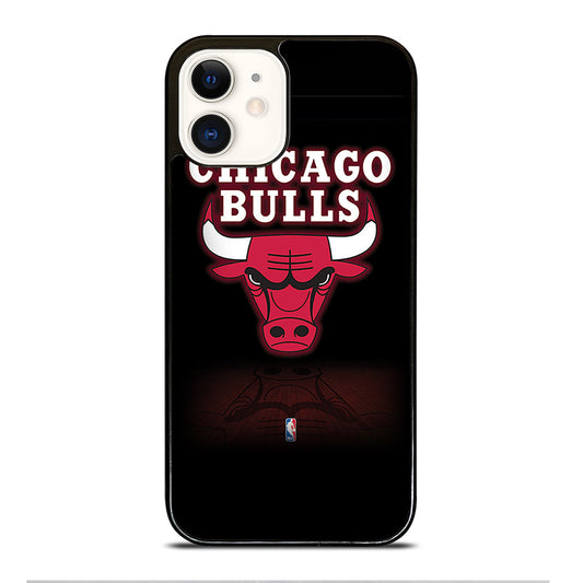 CHICAGO BULLS BASKETBAL LOGO iPhone 12 Case Cover