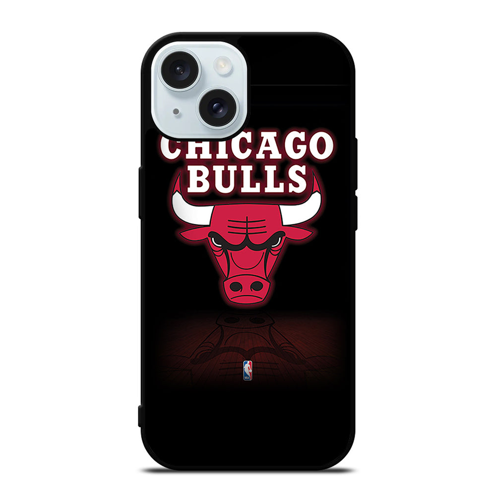 CHICAGO BULLS BASKETBAL LOGO iPhone 15 Case Cover
