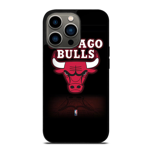 CHICAGO BULLS BASKETBAL LOGO iPhone 13 Pro Case Cover
