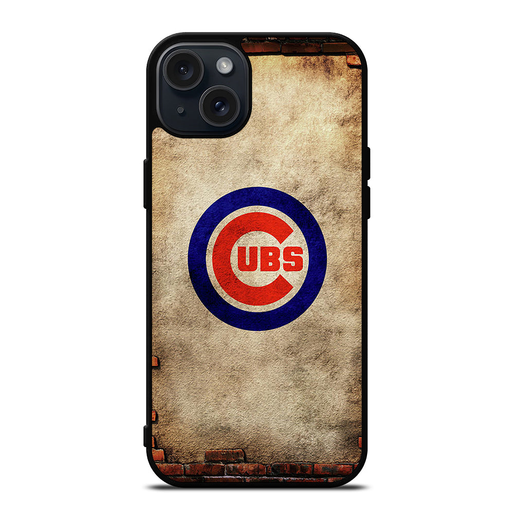 CHICAGO CUBS VINTAGE LOGO iPhone 15 Plus Case Cover
