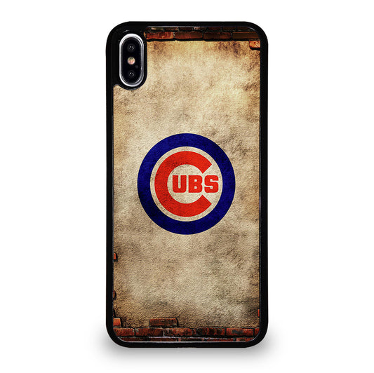 CHICAGO CUBS VINTAGE LOGO iPhone XS Max Case Cover