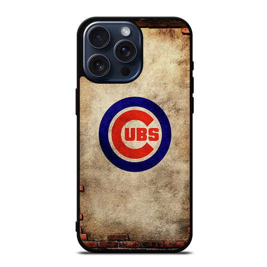 CHICAGO CUBS VINTAGE LOGO iPhone 15 Pro Max Case Cover