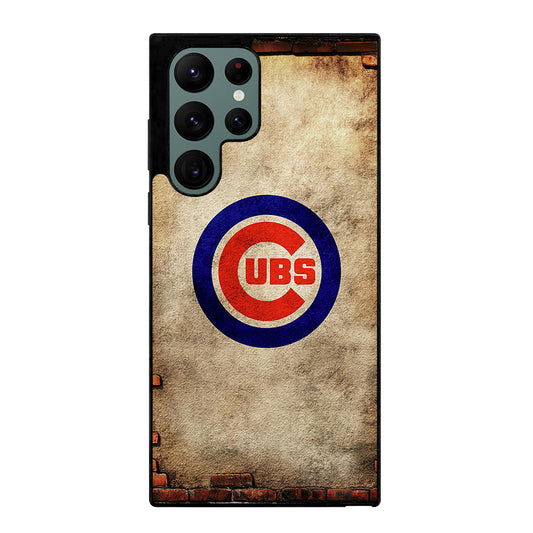 CHICAGO CUBS VINTAGE LOGO Samsung Galaxy S22 Ultra Case Cover