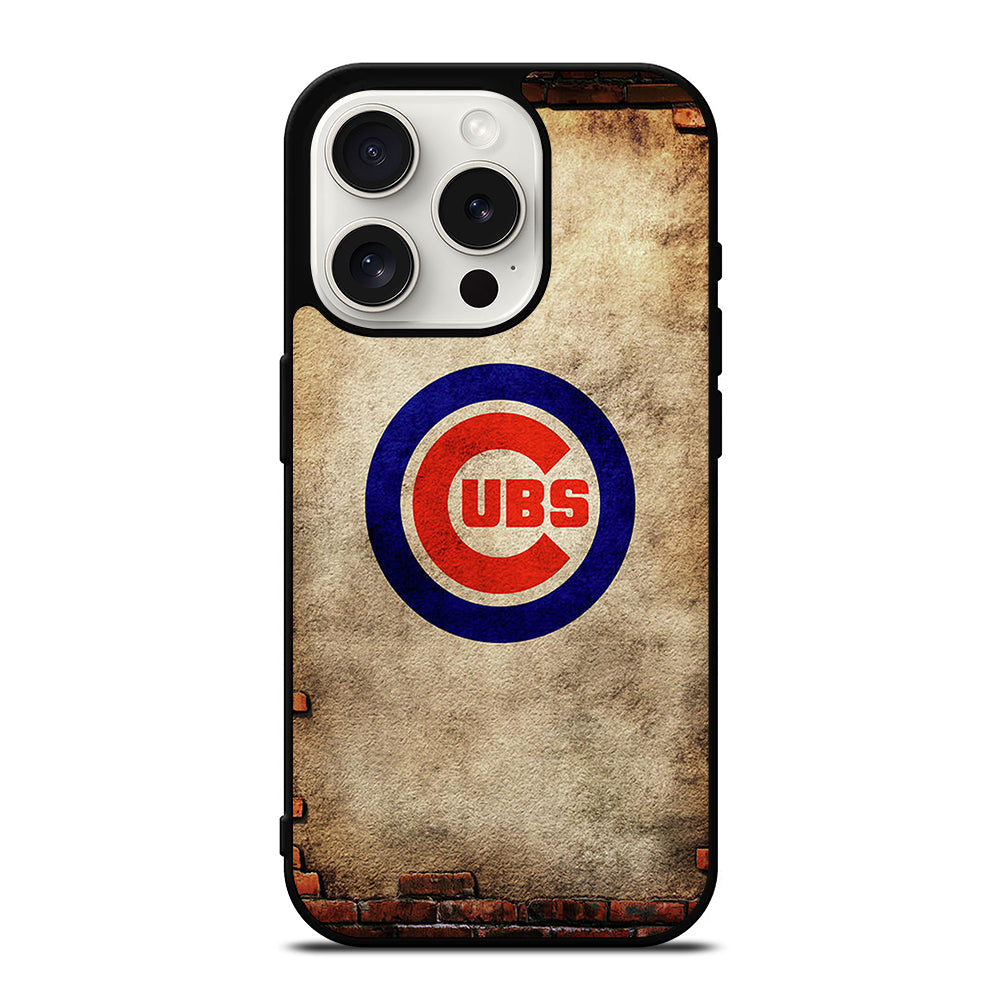 CHICAGO CUBS VINTAGE LOGO iPhone 15 Pro Case Cover