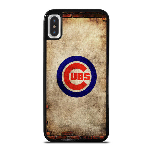 CHICAGO CUBS VINTAGE LOGO iPhone X / XS Case Cover