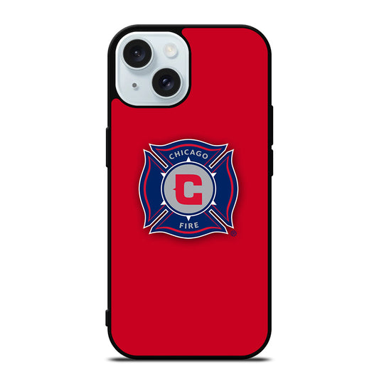 CHICAGO FIRE FC ICON 1 iPhone 15 Case Cover