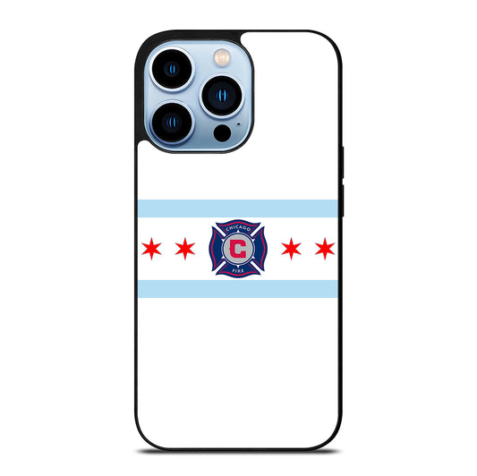 CHICAGO FIRE FC ICON 2 iPhone 13 Pro Max Case Cover