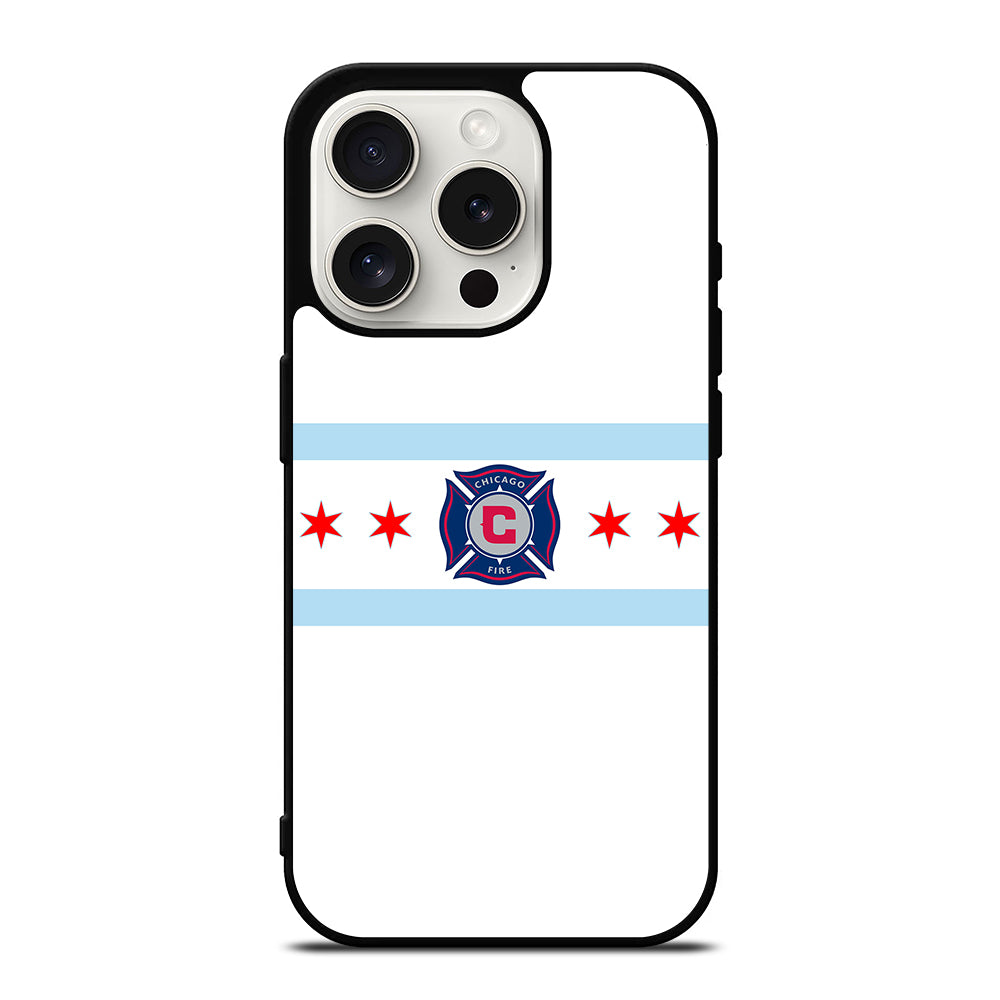 CHICAGO FIRE FC ICON 2 iPhone 15 Pro Case Cover