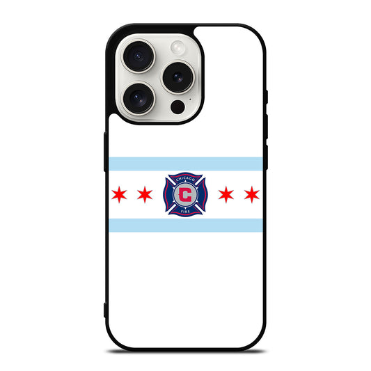 CHICAGO FIRE FC ICON 2 iPhone 15 Pro Case Cover