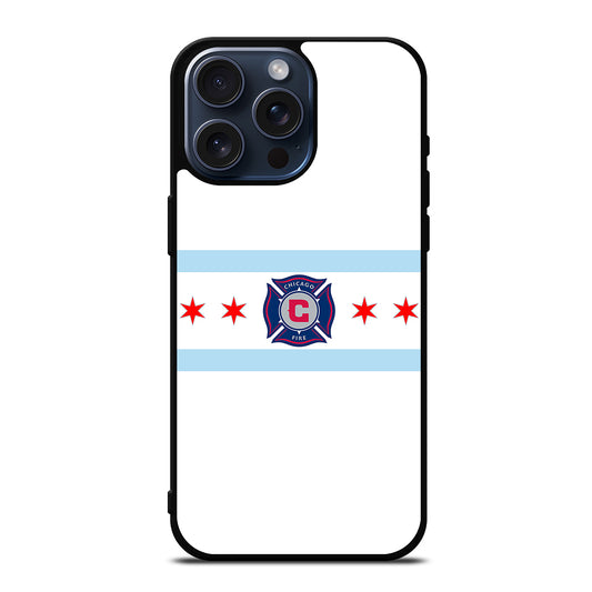CHICAGO FIRE FC ICON 2 iPhone 15 Pro Max Case Cover