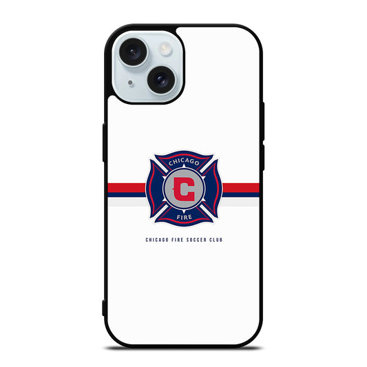 CHICAGO FIRE FC ICON 3 iPhone 15 Case Cover