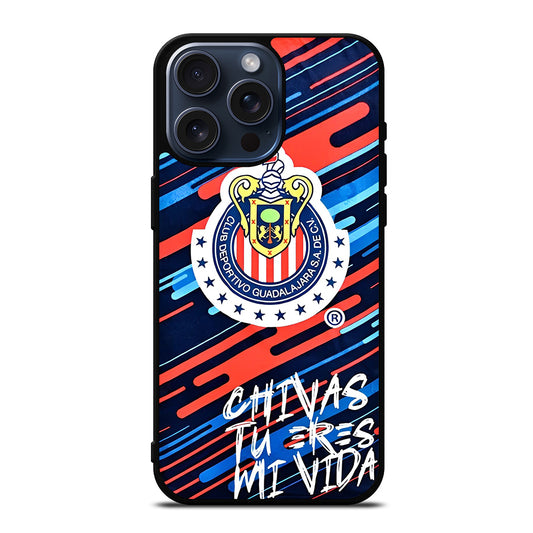 CHIVAS DE GUADALAJARA LOGO 4 iPhone 15 Pro Max Case Cover