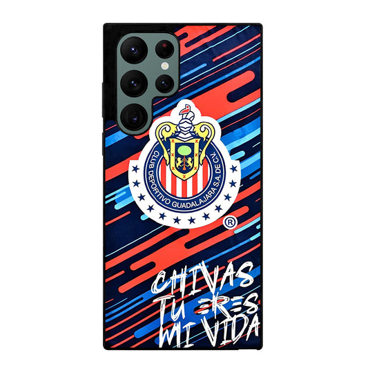 CHIVAS DE GUADALAJARA LOGO 4 Samsung Galaxy S22 Ultra Case Cover