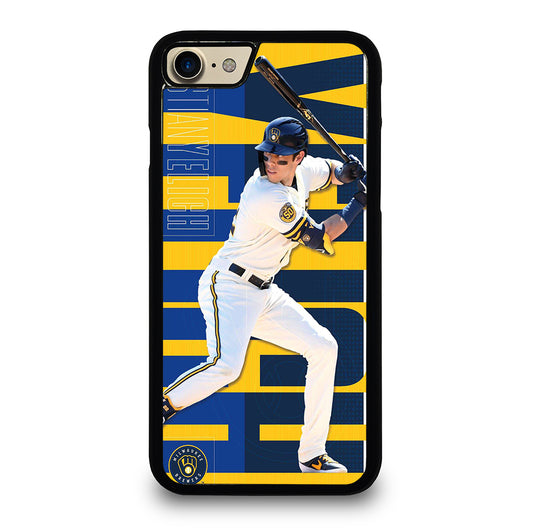 CHRISTIAN YELICH MILWAUKEE BREWERS 22 iPhone 7 / 8 Case Cover