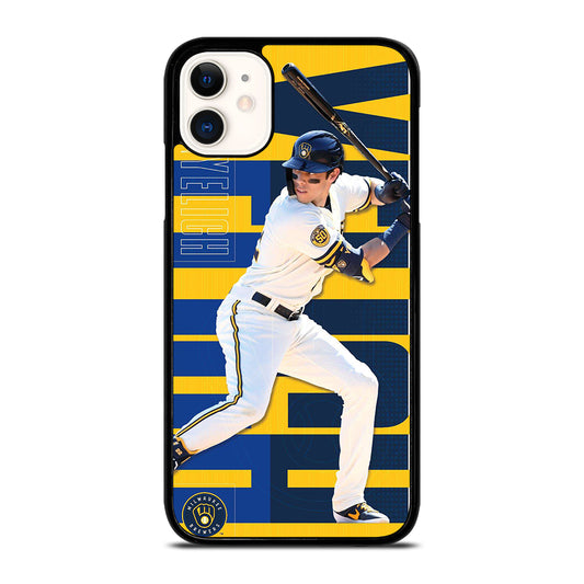 CHRISTIAN YELICH MILWAUKEE BREWERS 22 iPhone 11 Case Cover