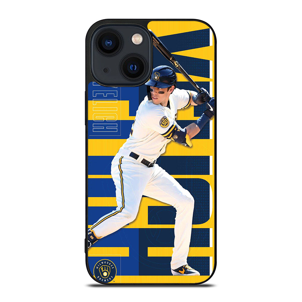 CHRISTIAN YELICH MILWAUKEE BREWERS 22 iPhone 14 Plus Case Cover