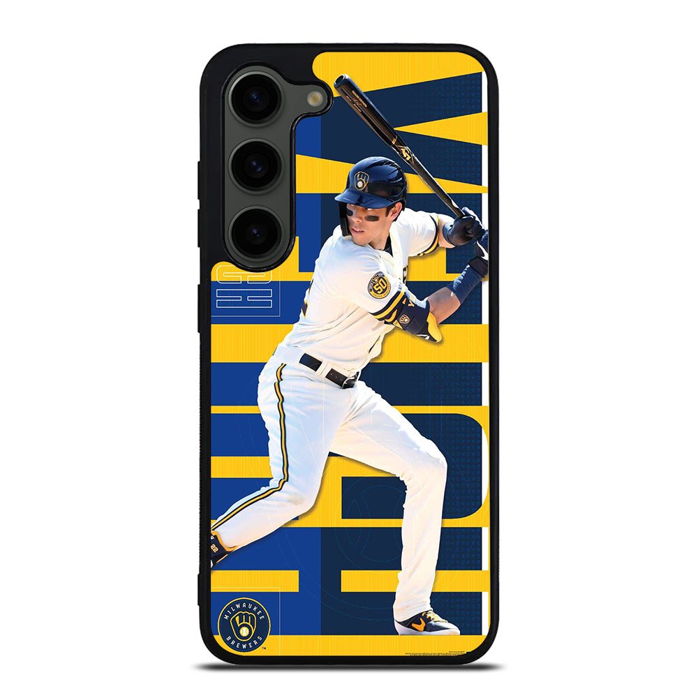 CHRISTIAN YELICH MILWAUKEE BREWERS 22 Samsung Galaxy S23 Plus Case Cover