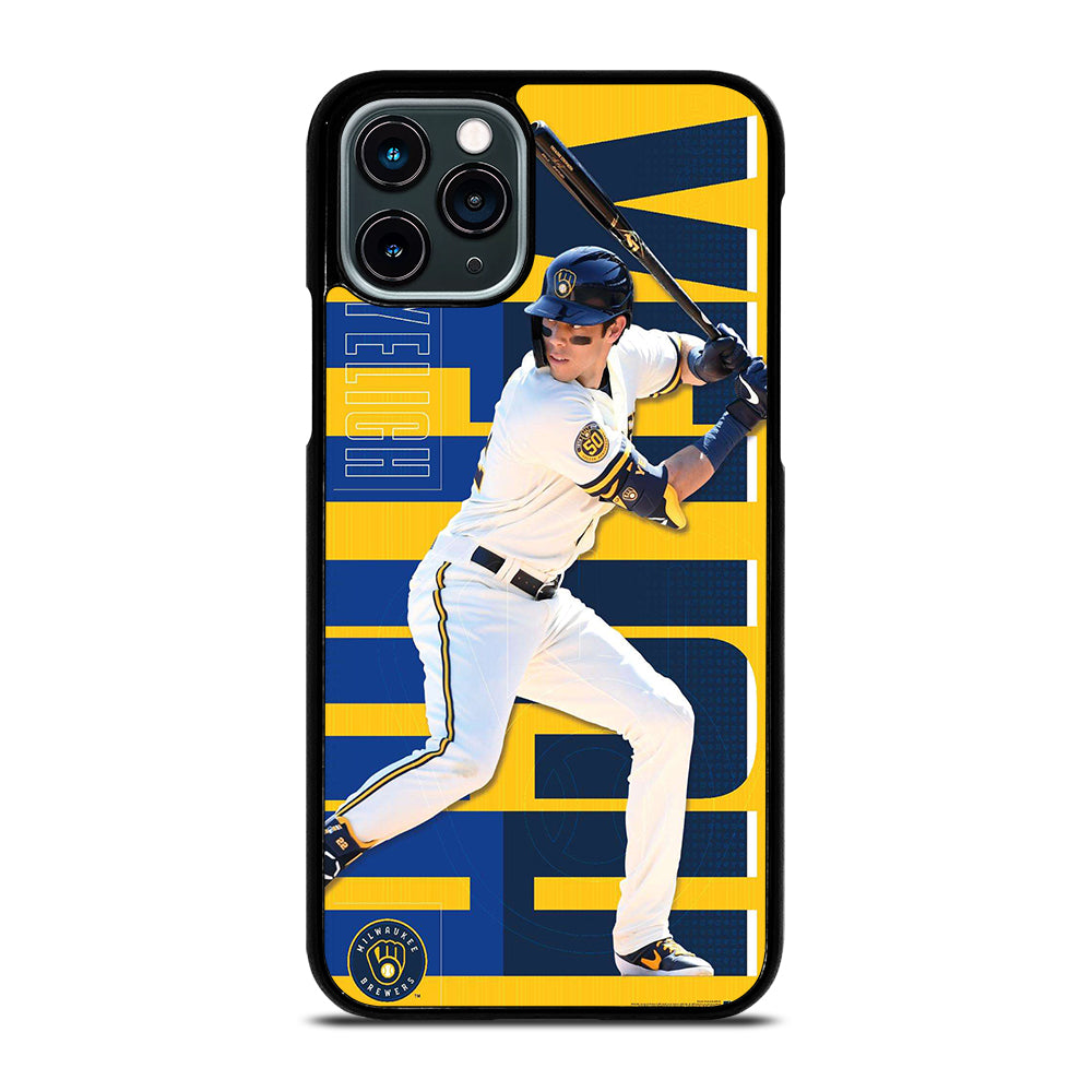 CHRISTIAN YELICH MILWAUKEE BREWERS 22 iPhone 11 Pro Case Cover