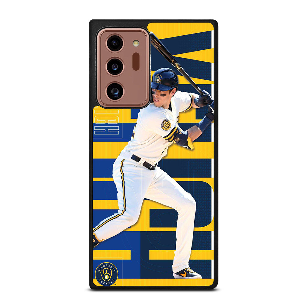 CHRISTIAN YELICH MILWAUKEE BREWERS 22 Samsung Galaxy Note 20 Ultra Case Cover