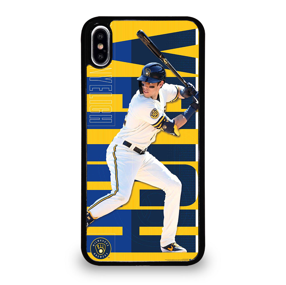 CHRISTIAN YELICH MILWAUKEE BREWERS 22 iPhone XS Max Case Cover