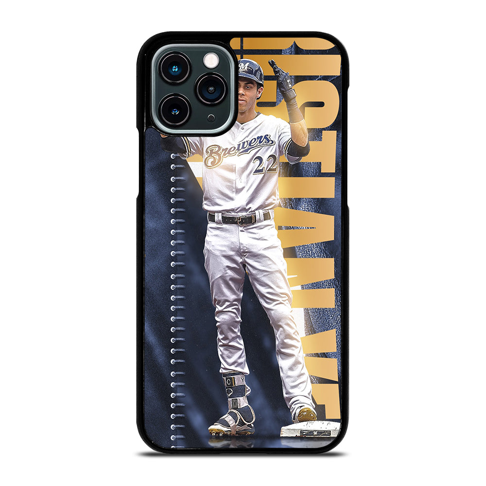 CHRISTIAN YELICH MILWAUKEE BREWERS MLB 2 iPhone 11 Pro Case Cover