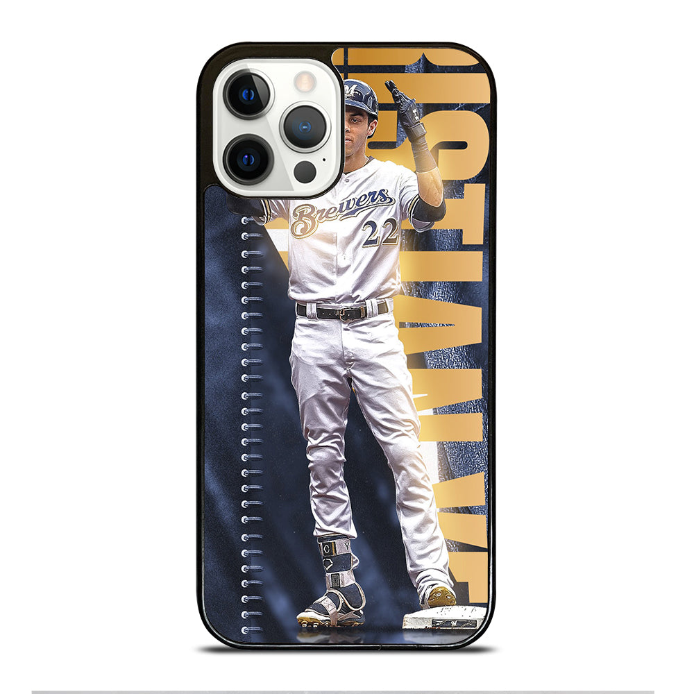 CHRISTIAN YELICH MILWAUKEE BREWERS MLB 2 iPhone 12 Pro Case Cover
