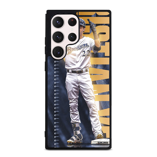 CHRISTIAN YELICH MILWAUKEE BREWERS MLB 2 Samsung Galaxy S23 Ultra Case Cover