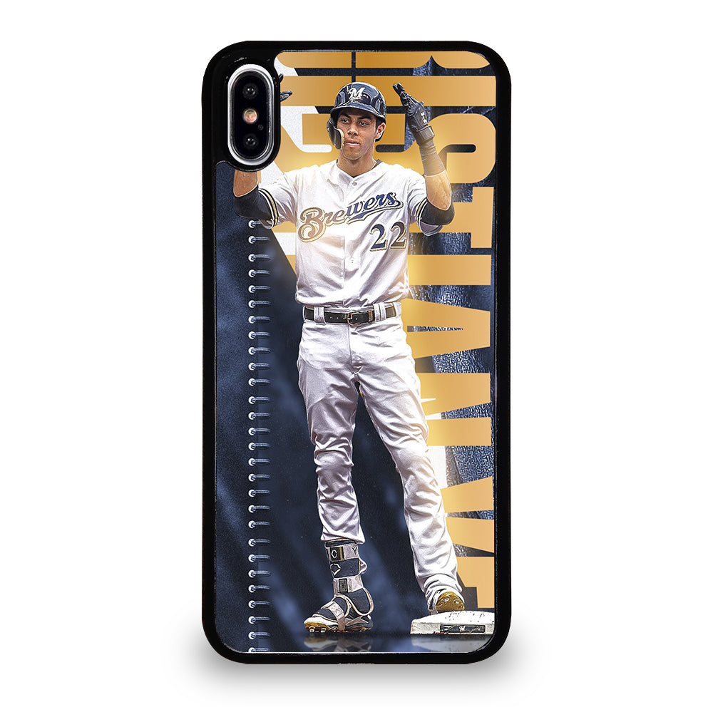 CHRISTIAN YELICH MILWAUKEE BREWERS MLB 2 iPhone XS Max Case Cover
