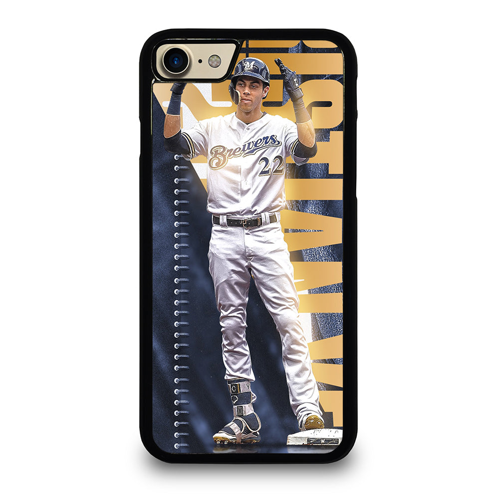 CHRISTIAN YELICH MILWAUKEE BREWERS MLB 2 iPhone 7 / 8 Case Cover