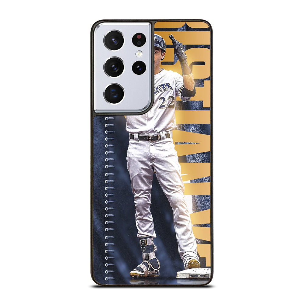 CHRISTIAN YELICH MILWAUKEE BREWERS MLB 2 Samsung Galaxy S21 Ultra Case Cover