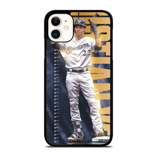 CHRISTIAN YELICH MILWAUKEE BREWERS MLB 2 iPhone 11 Case Cover