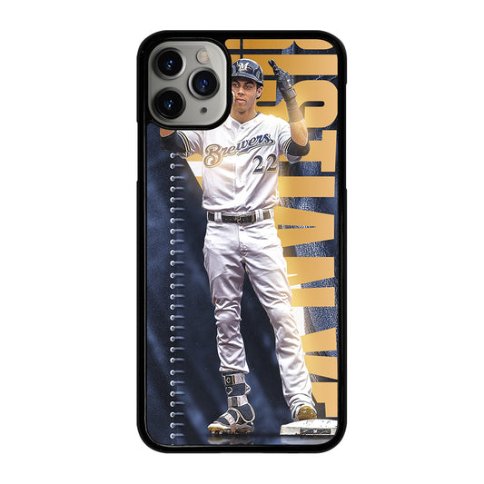 CHRISTIAN YELICH MILWAUKEE BREWERS MLB 2 iPhone 11 Pro Max Case Cover