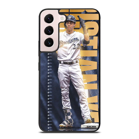 CHRISTIAN YELICH MILWAUKEE BREWERS MLB 2 Samsung Galaxy S22 Plus Case Cover