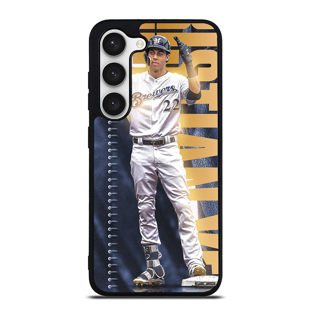 CHRISTIAN YELICH MILWAUKEE BREWERS MLB 2 Samsung Galaxy S23 Case Cover
