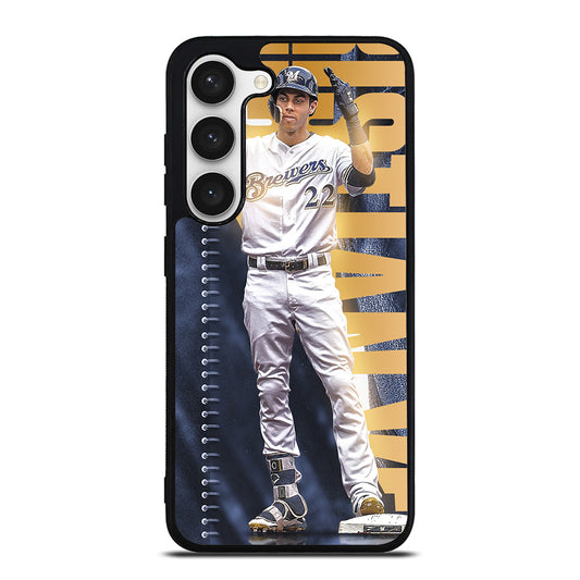 CHRISTIAN YELICH MILWAUKEE BREWERS MLB 2 Samsung Galaxy S23 Case Cover