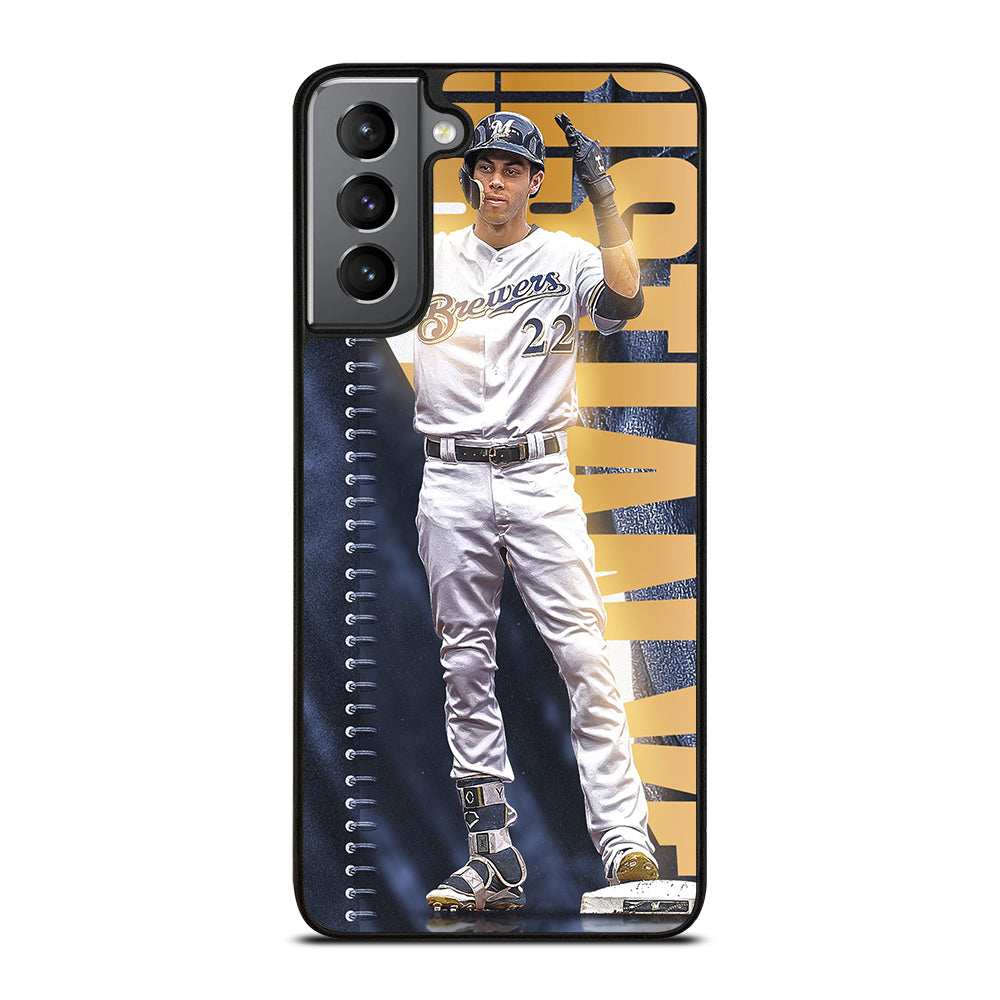 CHRISTIAN YELICH MILWAUKEE BREWERS MLB 2 Samsung Galaxy S21 Plus Case Cover