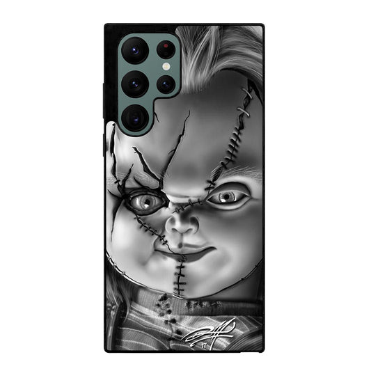 CHUCKY SCARY DOLL MOVIE 2 Samsung Galaxy S22 Ultra Case Cover