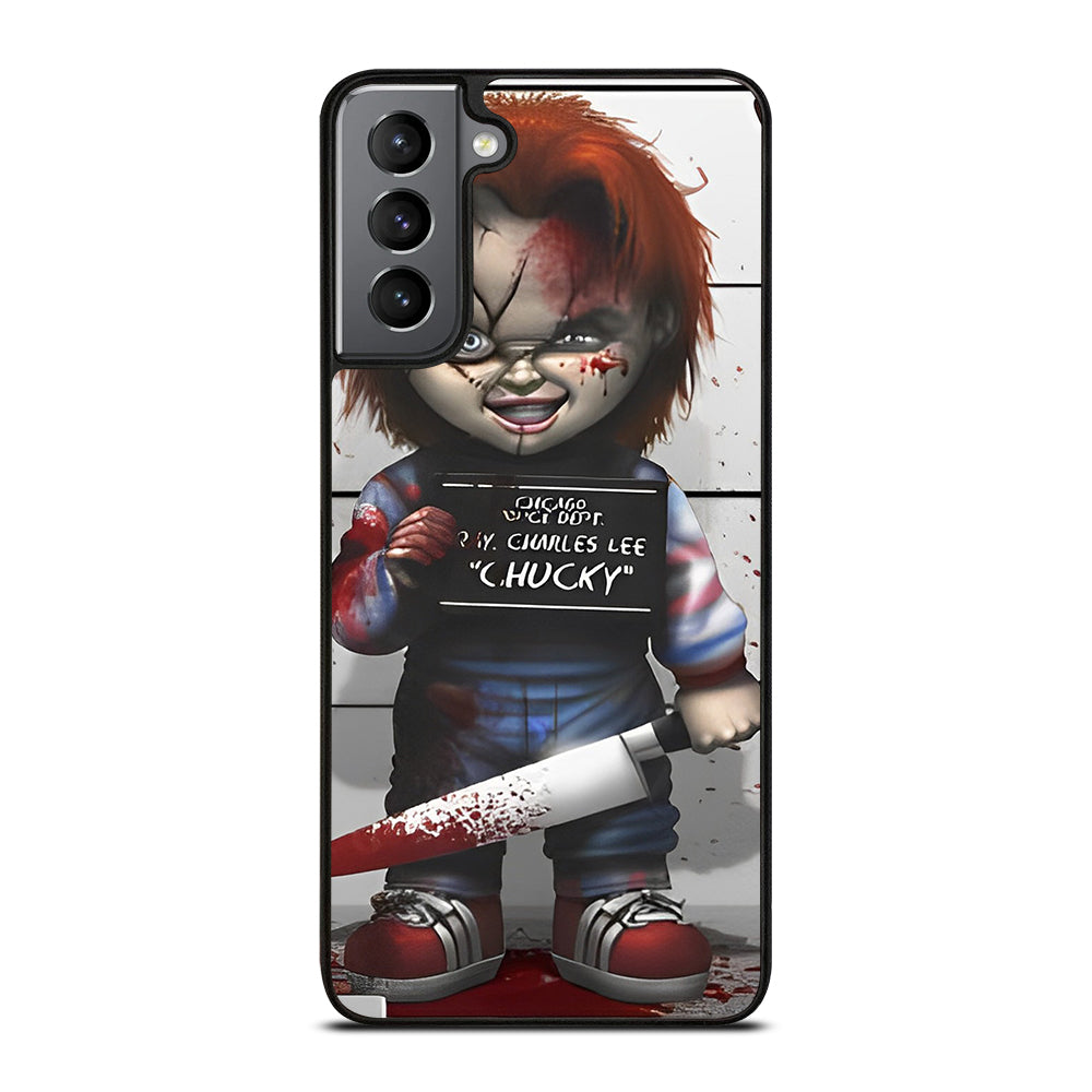 CHUCKY SCARY DOLL MOVIE 3 Samsung Galaxy S21 Plus Case Cover