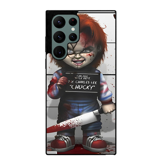 CHUCKY SCARY DOLL MOVIE 3 Samsung Galaxy S22 Ultra Case Cover