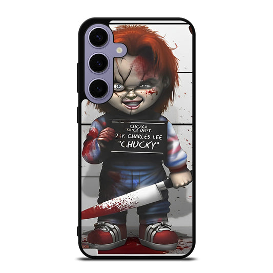 CHUCKY SCARY DOLL MOVIE 3 Samsung Galaxy S24 Plus Case Cover
