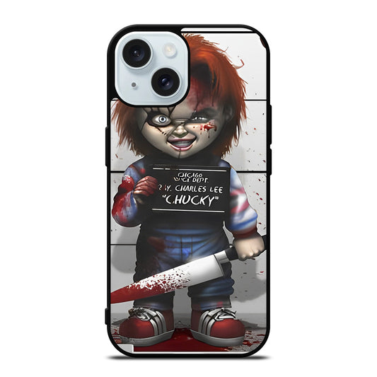 CHUCKY SCARY DOLL MOVIE 3 iPhone 15 Case Cover