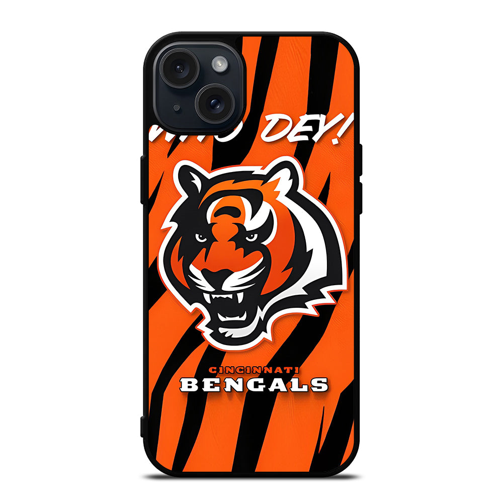 CINCINNATI BENGALS LOGO 2 iPhone 15 Plus Case Cover